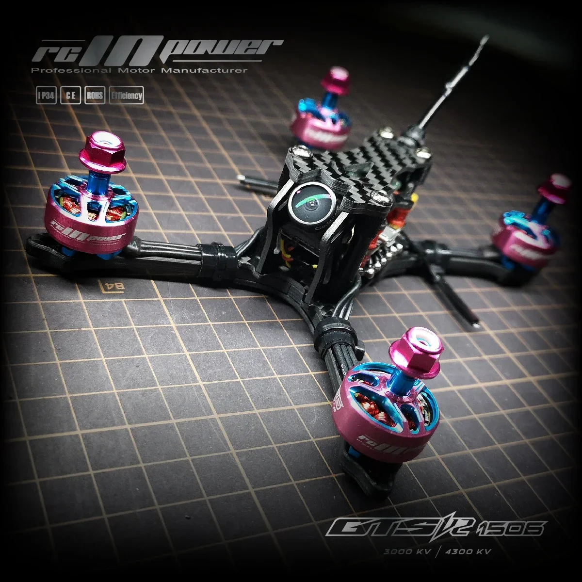 RCINPOWER GTS V2 1506 Motor si - Walksnail Avatar Hd Goggles X reseña y precio