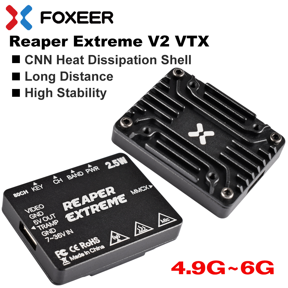 (súper descuento) Transmisor d - Foxeer Reaper Extreme 2.5W Vtx reseña y precio